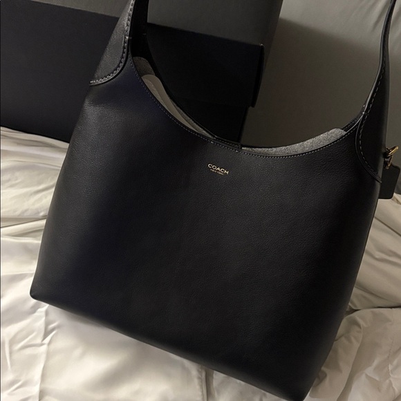 Coach Brooklyn 34 black leather bag - Picture 4 of 8